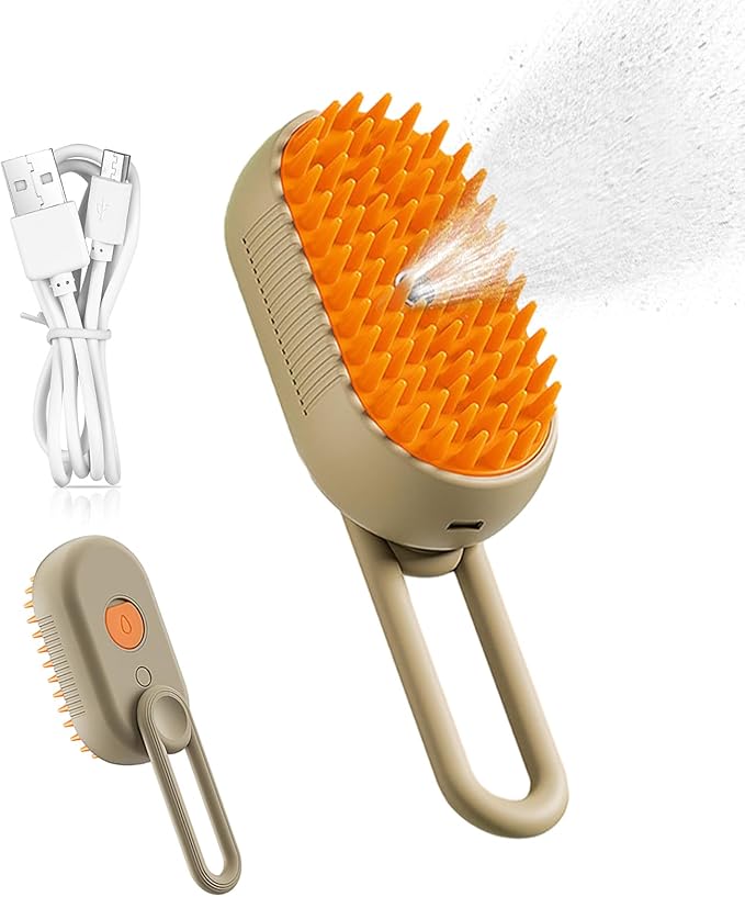 Self-Cleaning Pet Grooming Brush