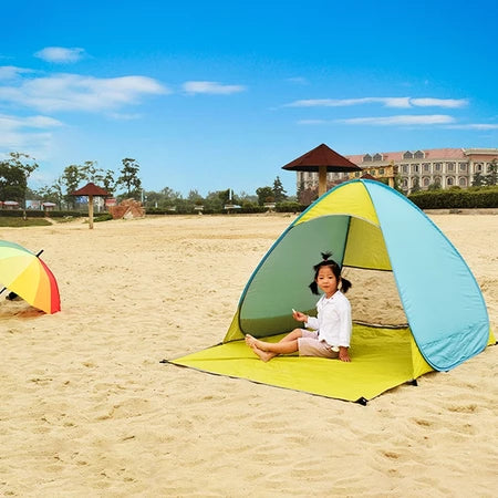 Compact Pop-Up Beach Tents
